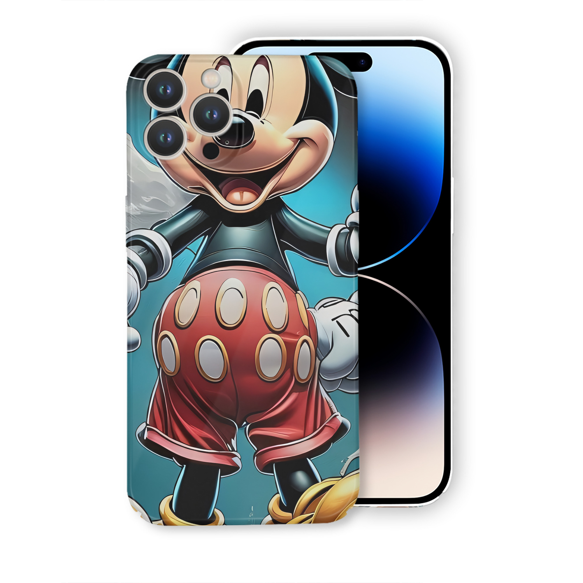 （画像用） ミッキーマウス Mickey Mouse 【iPhone 14シリーズ対応】ハードケース